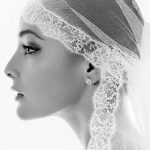 Bride Fashion Model (Black & White) 01