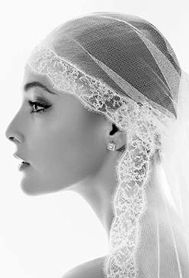 Bride Fashion Model (Black & White) 01
