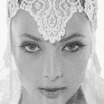 Bride Fashion Model (Black & White) 02
