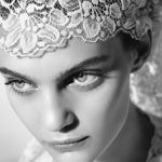 Bride Fashion Model (Black & White) 06